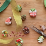 #彩繪糖霜餅乾系列 #聖誕節 #手作材料包 【糖霜小花圈】 mini but cute 百搭款